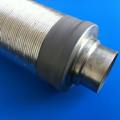 Aluflex Schalldämpfer 1000 mm mit 50 mm Dämmschicht